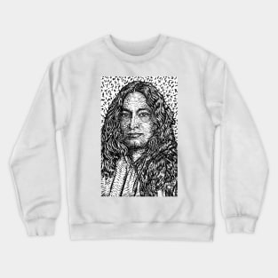 PARAMAHANSA YOGANANDA ink portrait .1 Crewneck Sweatshirt